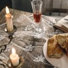 Kokham Tablecloth White Lace Embroidery Dining/Tea Table Cover