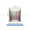 Contrast Color Stripe Glass Cups Painted Water Cup Whiskey Glass Contrast Color Stripe Glass Cups Painted Water Cup Whiskey Glass