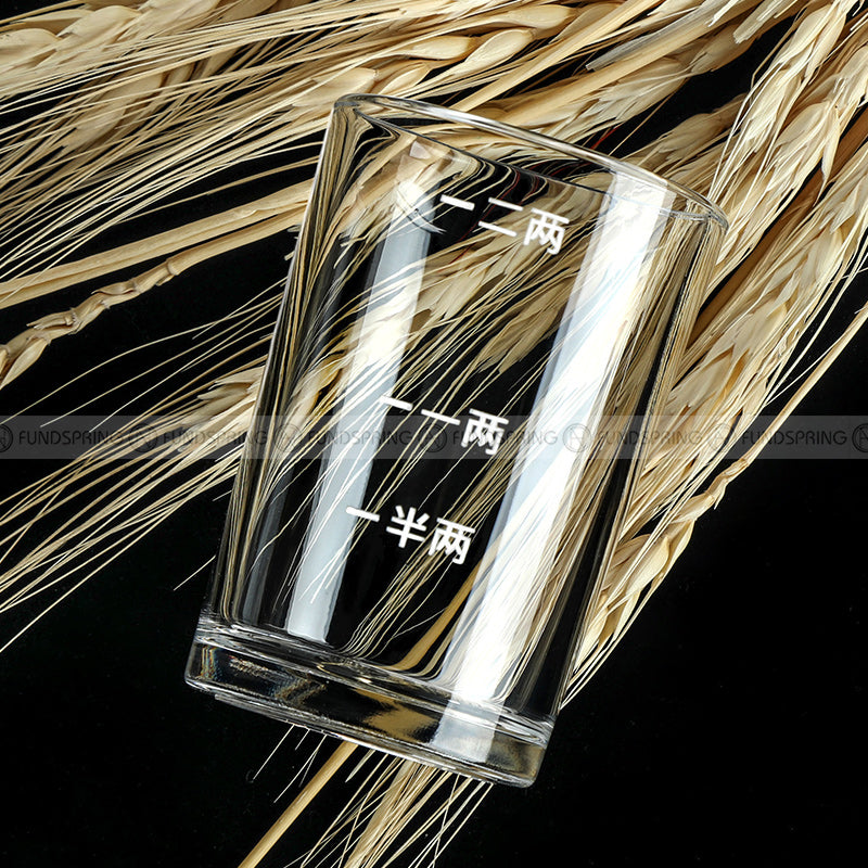 Crystal Liquor Spirit Glass Set with Scale Chinese Baijiu Glass Set Crystal Liquor Spirit Glass Set with Scale Chinese Baijiu Glass Set