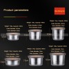 304 Stainless Steel Sealed Jar Grain Storage Jar Fresh-keeping Box