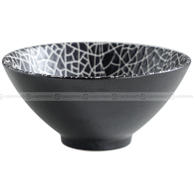 Ice Crack Texture Ceramic Dinnerware Minimalism Dinner Bowl Plate Ice Crack Texture Ceramic Dinnerware Minimalism Dinner Bowl Plate