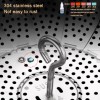 Foldable Steamer Frame Sttainless Steel Steamer Rack Steamer Insert Foldable Steamer Frame Sttainless Steel Steamer Rack Steamer Insert