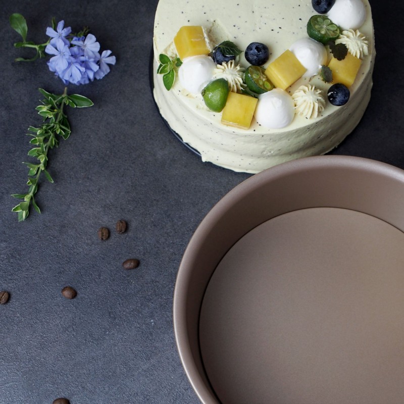 Movable Bottom Baking Mold Chiffon Cake Mold Non-stick Baking Tools Movable Bottom Baking Mold Chiffon Cake Mold Non-stick Baking Tools