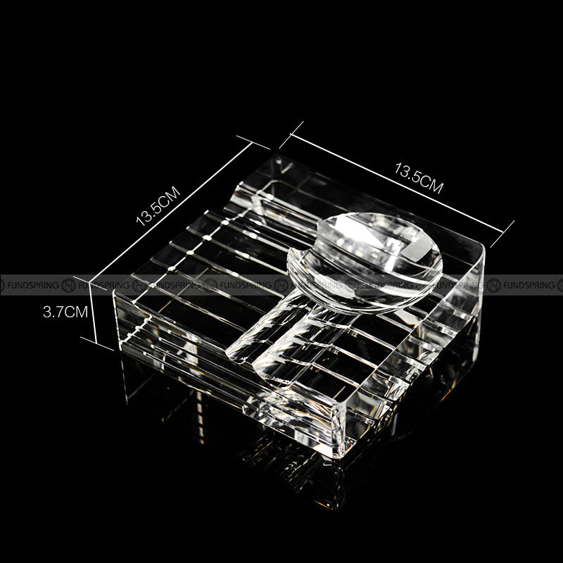 Crystal Ashtray Cigar Ashtray Light Luxury Business Office Ashtray Crystal Ashtray Cigar Ashtray Light Luxury Business Office Ashtray