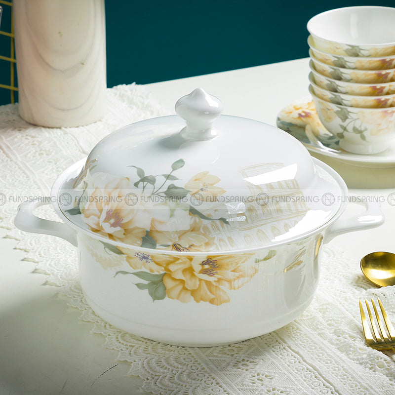 Romantic Trip Hand-made Tableware Set Ceramic Dinnerware Set 48 Pcs Romantic Trip Hand-made Tableware Set Ceramic Dinnerware Set 48 Pcs