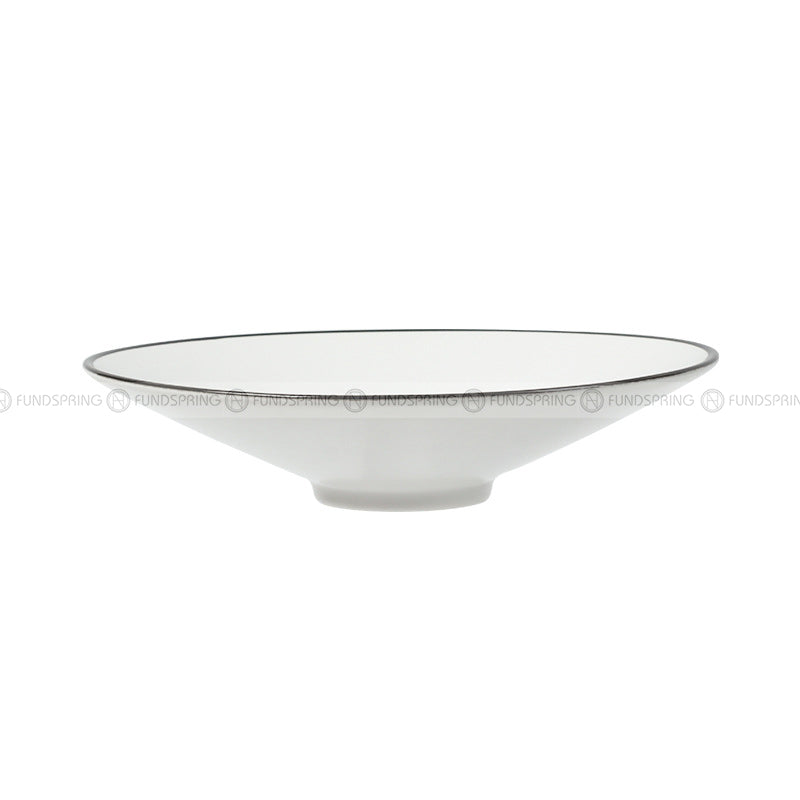 Ceramic Ramen Bowl Trumpet Bowl Matte/Frosted Bowl Deep Plate Ceramic Ramen Bowl Trumpet Bowl Matte/Frosted Bowl Deep Plate