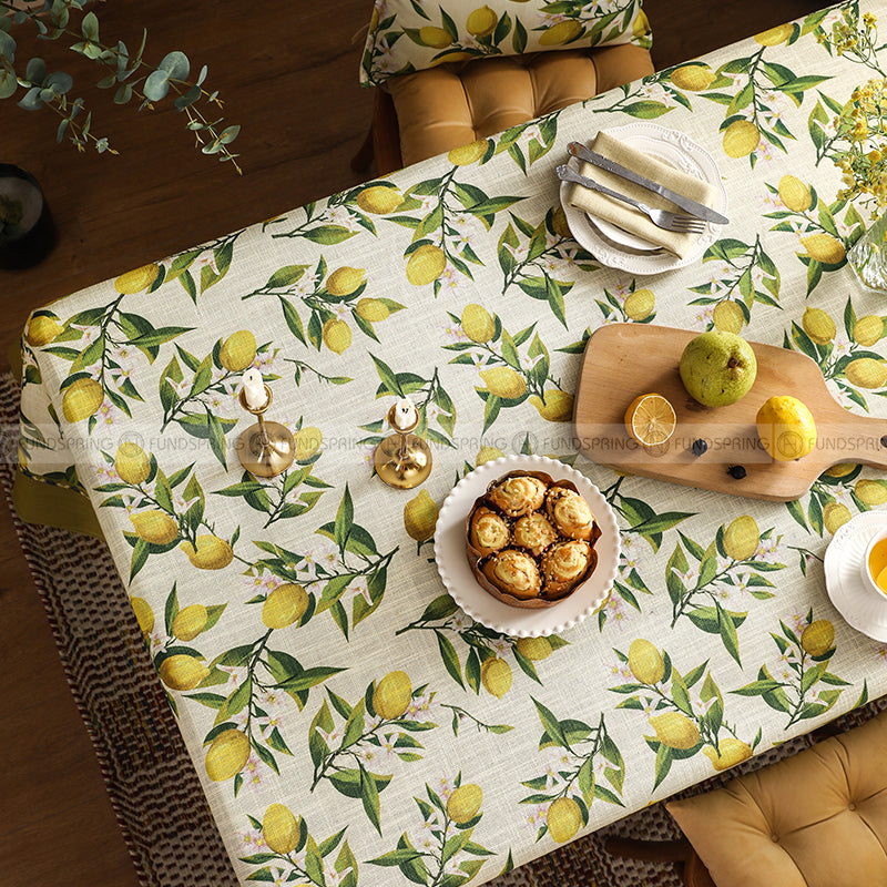 Meet Sicily Tablecloth Country Style Table Cover Lim Green Waterproof Tablecloth Meet Sicily Tablecloth Country Style Table Cover Lim Green Waterproof Tablecloth