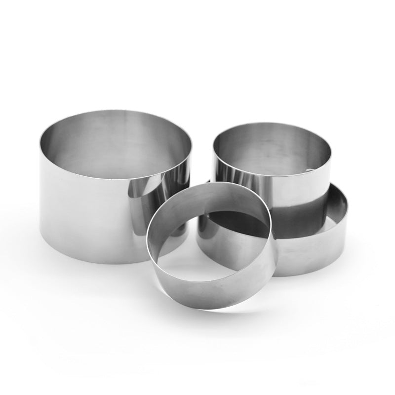 DIY Baking Tools Mousse Ring Thickened Cake Ring Round Baking Mold DIY Baking Tools Mousse Ring Thickened Cake Ring Round Baking Mold