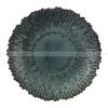 Ceramic Kiln Change Tableware Sunflower Shaped Shallow Flat Plate