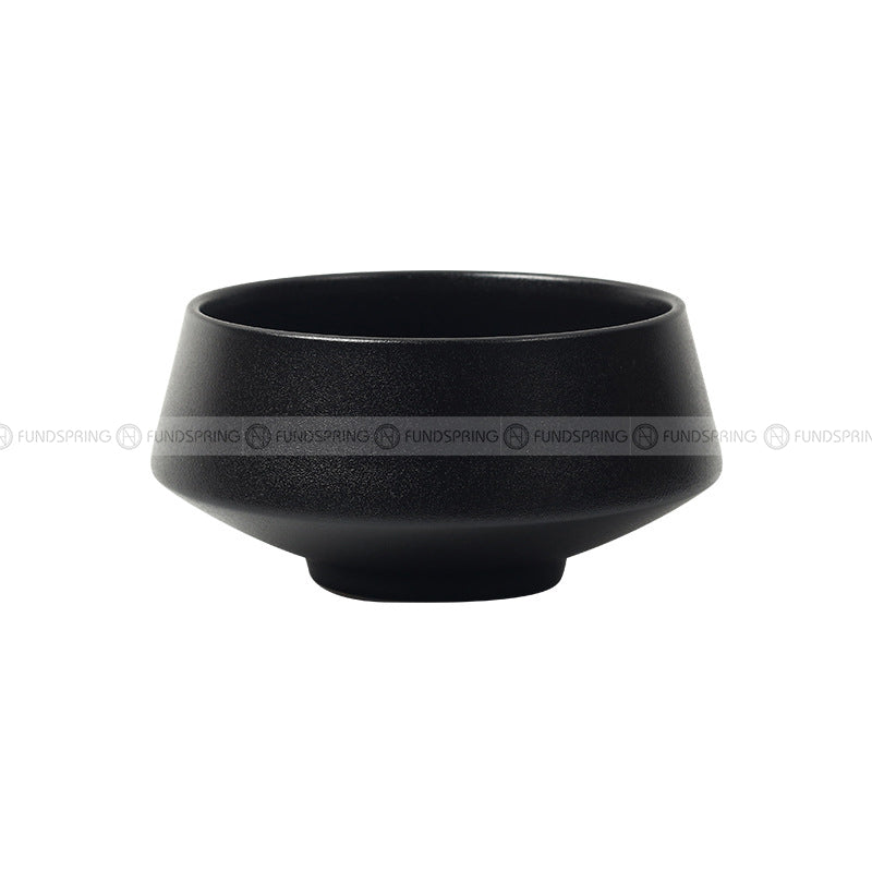Ceramic Frosted Bowl Creative High-footed Bowl Personalized Bowl Ceramic Frosted Bowl Creative High-footed Bowl Personalized Bowl