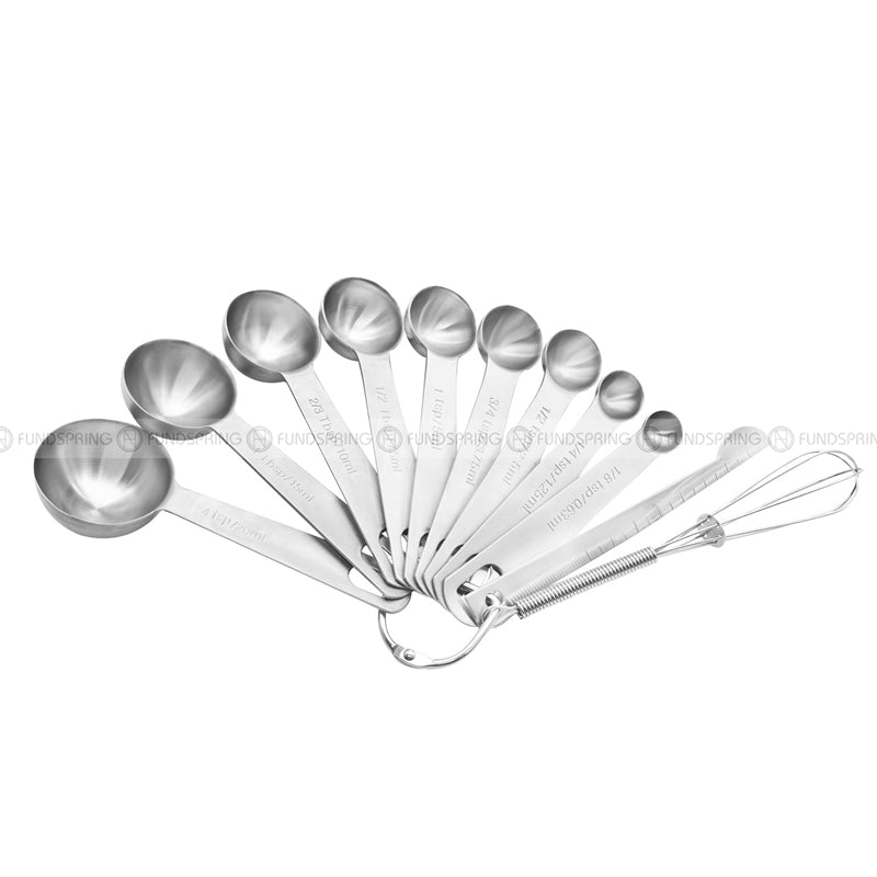 Stainless Steel Baking Scale Measuring Spoon Set Calipers Stir Bar Stainless Steel Baking Scale Measuring Spoon Set Calipers Stir Bar