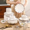 Harmony in Ceramics: Japanese-inspired Dinnerware Set of 20/26 Pieces Harmony in Ceramics: Japanese-inspired Dinnerware Set of 20/26 Pieces
