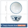 Blue and White Ceramic Bowl Under Glazed Japan Style 6" Bowl Set of 4 Blue and White Ceramic Bowl Under Glazed Japan Style 6" Bowl Set of 4