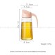 Automatic Oil Dispenser Glass Seasoning Bottle Sauce Container