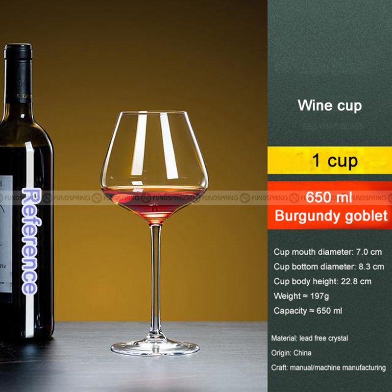 Burgundy Glass Red Wine Glass Diamond Wine Glass Goblet Burgundy Glass Red Wine Glass Diamond Wine Glass Goblet