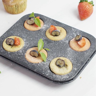 6 Cups Mini Muffin Cake Mold Baking Pan Non-Stick Baking Mold 6 Cups Mini Muffin Cake Mold Baking Pan Non-Stick Baking Mold