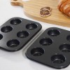 6 Cups Mini Muffin Cake Mold Baking Pan Non-Stick Baking Mold 6 Cups Mini Muffin Cake Mold Baking Pan Non-Stick Baking Mold