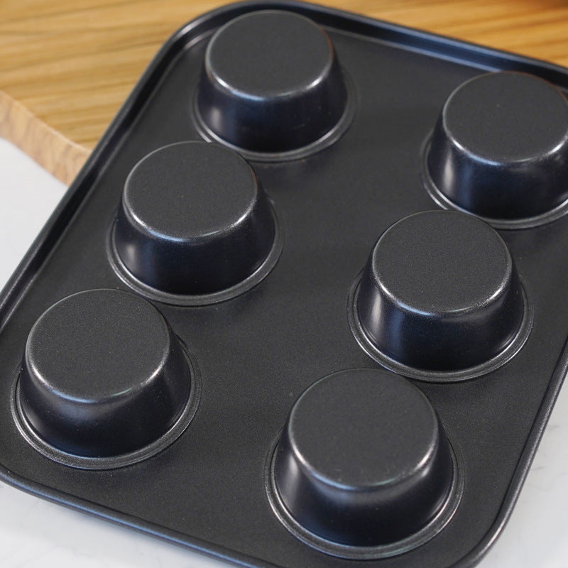6 Cups Mini Muffin Cake Mold Baking Pan Non-Stick Baking Mold 6 Cups Mini Muffin Cake Mold Baking Pan Non-Stick Baking Mold