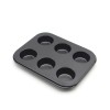 6 Cups Mini Muffin Cake Mold Baking Pan Non-Stick Baking Mold 6 Cups Mini Muffin Cake Mold Baking Pan Non-Stick Baking Mold