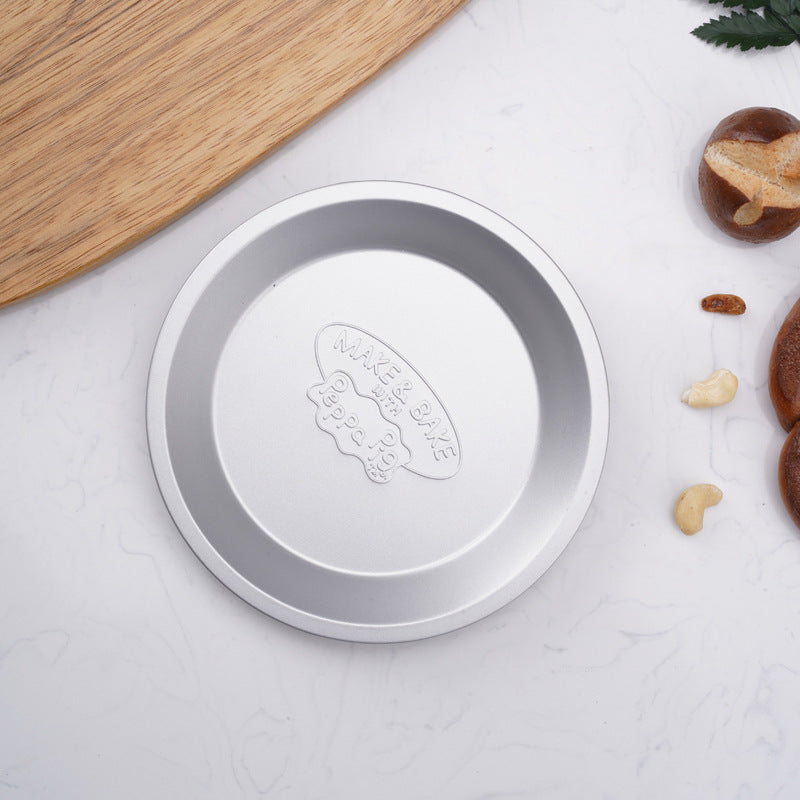 6-Inch Pie Baking Pan Round Plate Portable Outdoor Camping Tableware 6-Inch Pie Baking Pan Round Plate Portable Outdoor Camping Tableware