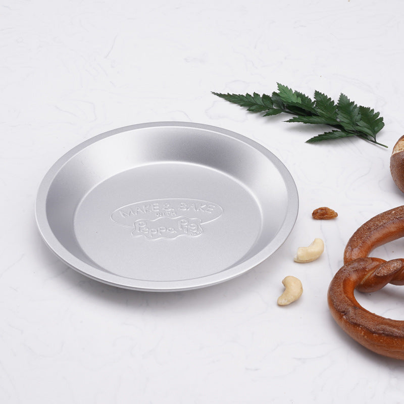 6-Inch Pie Baking Pan Round Plate Portable Outdoor Camping Tableware 6-Inch Pie Baking Pan Round Plate Portable Outdoor Camping Tableware