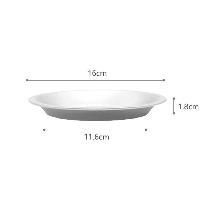 6-Inch Pie Baking Pan Round Plate Portable Outdoor Camping Tableware 6-Inch Pie Baking Pan Round Plate Portable Outdoor Camping Tableware