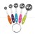 Set of 5: Measuring Spoons 