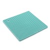 Honeycomb Design Silicone Square Insulation Pad - Non-Slip and Anti-Ironing Protection Honeycomb Design Silicone Square Insulation Pad - Non-Slip and Anti-Ironing Protection