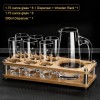 Crystal Liquor Spirit Glass Set with Scale Chinese Baijiu Glass Set Crystal Liquor Spirit Glass Set with Scale Chinese Baijiu Glass Set