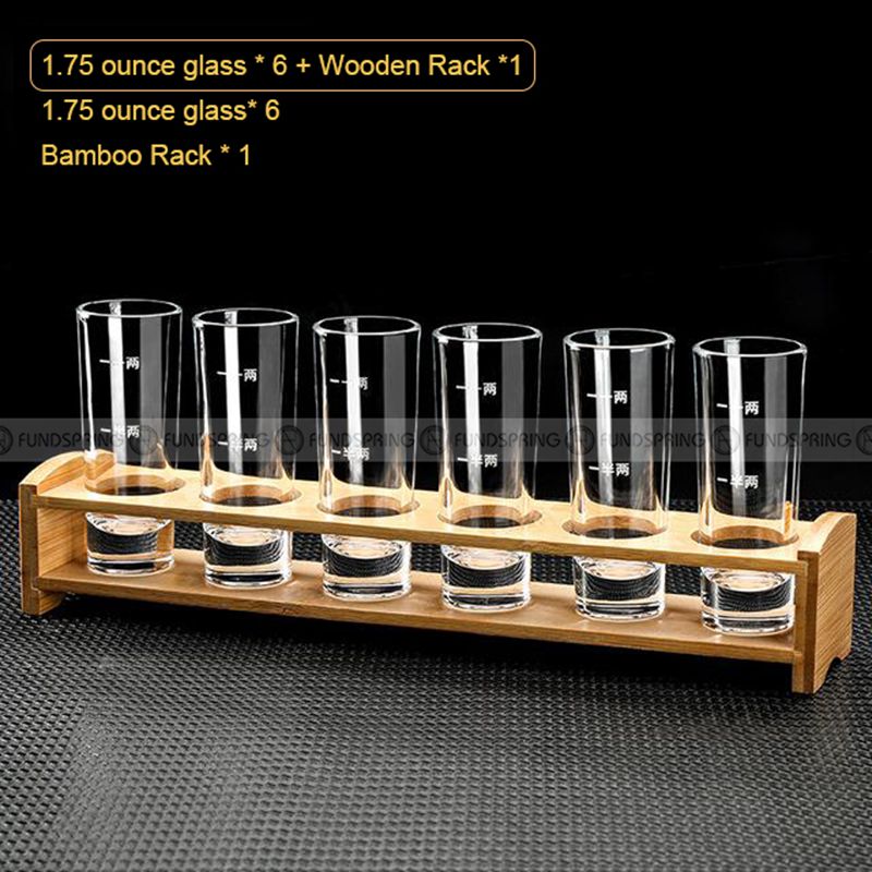 Crystal Liquor Spirit Glass Set with Scale Chinese Baijiu Glass Set Crystal Liquor Spirit Glass Set with Scale Chinese Baijiu Glass Set