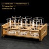 Crystal Liquor Spirit Glass Set with Scale Chinese Baijiu Glass Set Crystal Liquor Spirit Glass Set with Scale Chinese Baijiu Glass Set