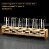 Crystal Liquor Spirit Glass Set with Scale Chinese Baijiu Glass Set Crystal Liquor Spirit Glass Set with Scale Chinese Baijiu Glass Set