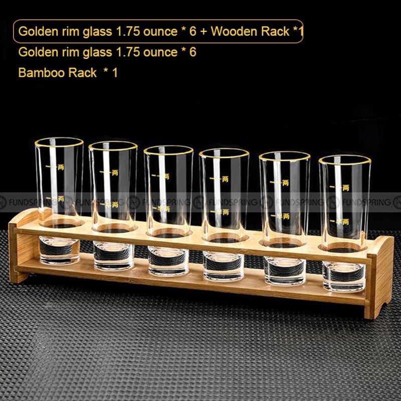 Crystal Liquor Spirit Glass Set with Scale Chinese Baijiu Glass Set Crystal Liquor Spirit Glass Set with Scale Chinese Baijiu Glass Set