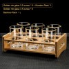 Crystal Liquor Spirit Glass Set with Scale Chinese Baijiu Glass Set Crystal Liquor Spirit Glass Set with Scale Chinese Baijiu Glass Set