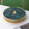 Multi-Compartment Tray for Snacks, Dried Fruits, Nuts, and Candy Storage