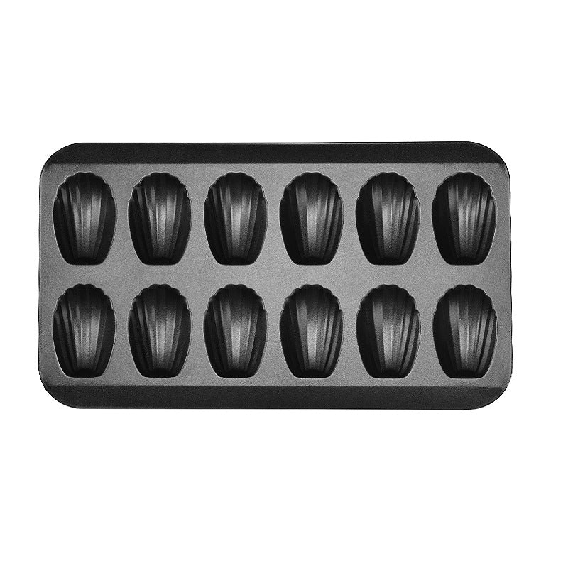12-Cup Shell Shaped Madeleine Mold for Baking and Cookie Creation 12-Cup Shell Shaped Madeleine Mold for Baking and Cookie Creation
