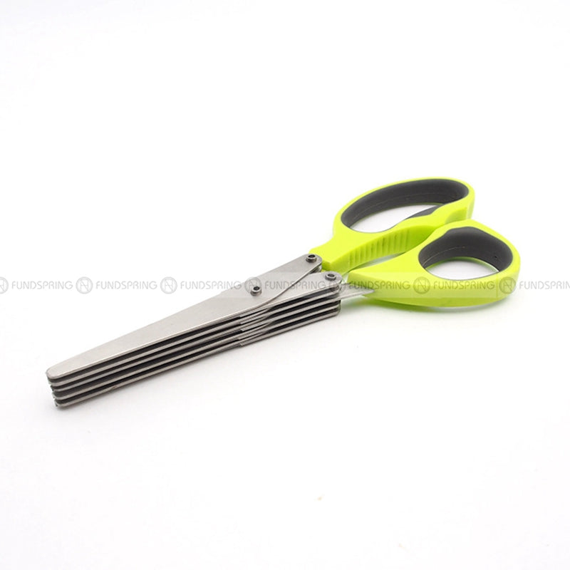 Multi-layer Stainless Steel Scissors Coriander Vegetable Kitchen Shears Multi-layer Stainless Steel Scissors Coriander Vegetable Kitchen Shears