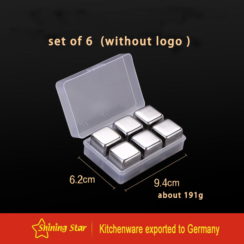 304 Stainless Steel Ice Cube Mold Metal Iron Ice Cube Iced Drink Set 304 Stainless Steel Ice Cube Mold Metal Iron Ice Cube Iced Drink Set