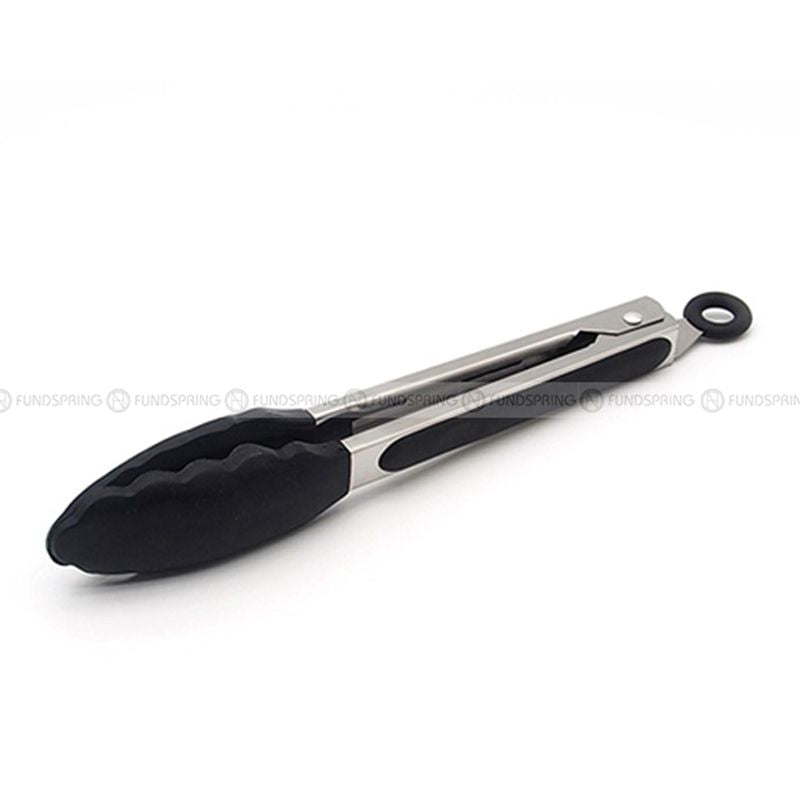 Food Clips Stainless Steel Bread Food Tongs Outdoor BBQ Tools Food Clips Stainless Steel Bread Food Tongs Outdoor BBQ Tools