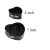 4''+7'' Heart-shaped Baking Pan - Black  + $6.00 