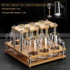 Gold Foil Wine Glass Wine Dispenser Small Goblet Cup Holder Win Set Gold Foil Wine Glass Wine Dispenser Small Goblet Cup Holder Win Set