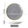 Nordic Minimalist Charm: Modern Round Ceramic Plate Set of 2 (8" and 10") Nordic Minimalist Charm: Modern Round Ceramic Plate Set of 2 (8" and 10")