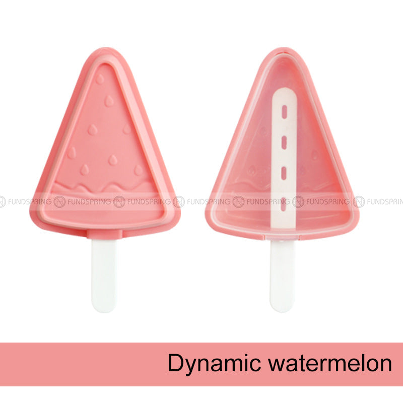 Creative 3D Ice Cream Silicone Mold with Lid – Handmade Popsicle Tool Creative 3D Ice Cream Silicone Mold with Lid – Handmade Popsicle Tool
