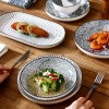 Japanese Retro Underglaze 22-Piece Tableware Dinnerware Set Japanese Retro Underglaze 22-Piece Tableware Dinnerware Set