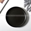 Nordic Elegance Matte Finish Ceramic Dinner Plate Duo (8" and 10")