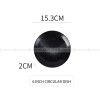 Japanese Ceramic Plate Gradient Glaze Dinnerware 6/8/10 Inches Shallow Plate Japanese Ceramic Plate Gradient Glaze Dinnerware 6/8/10 Inches Shallow Plate