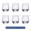 Lead Free Glass Tumblers Set of 6 Water Glass Beer Milk Juice Cups Lead Free Glass Tumblers Set of 6 Water Glass Beer Milk Juice Cups