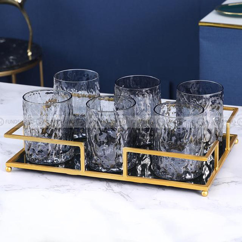 Clear Spirits Elegance: Glass Set for Whiskey, Beer, Juice, and More Clear Spirits Elegance: Glass Set for Whiskey, Beer, Juice, and More