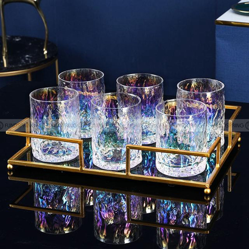 Clear Spirits Elegance: Glass Set for Whiskey, Beer, Juice, and More Clear Spirits Elegance: Glass Set for Whiskey, Beer, Juice, and More