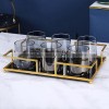 Sleek Simplicity Glass Tumblers: Set of 6 for Water, Beer, Wine, Milk, or Juice Sleek Simplicity Glass Tumblers: Set of 6 for Water, Beer, Wine, Milk, or Juice